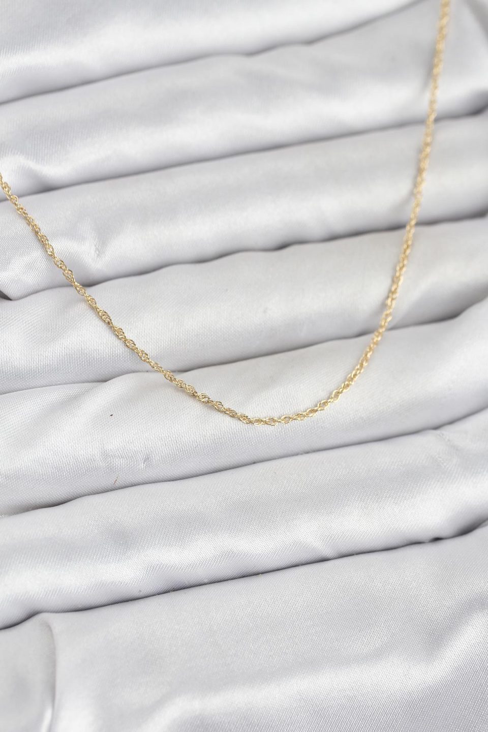 Shekka CM 14K Gold Renk Burgu Model 60 cm Kadın Kolye
