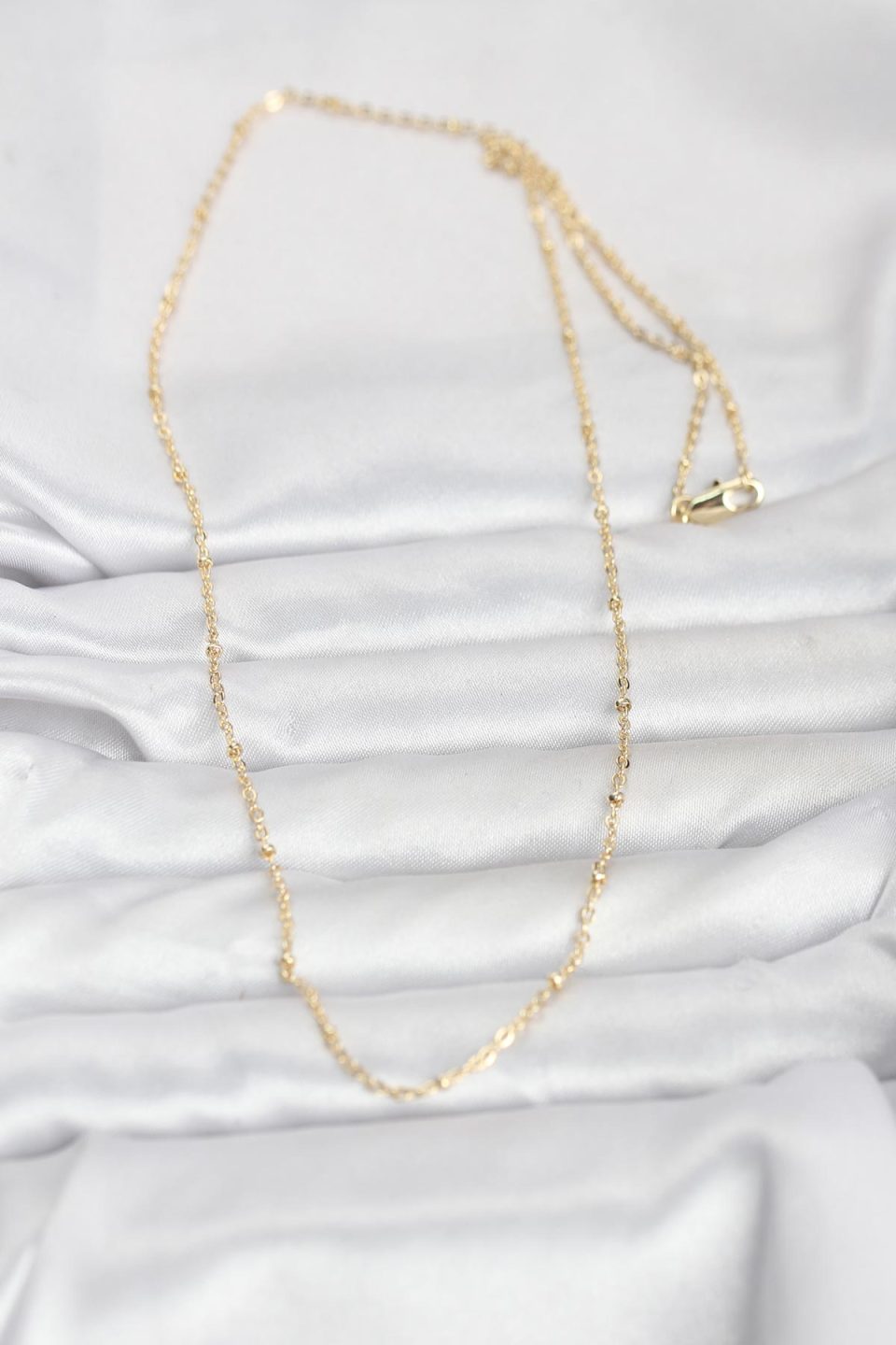 Shekka CM 14K Gold Renk Burgu Model 60 cm Kadın Kolye — görsel 2
