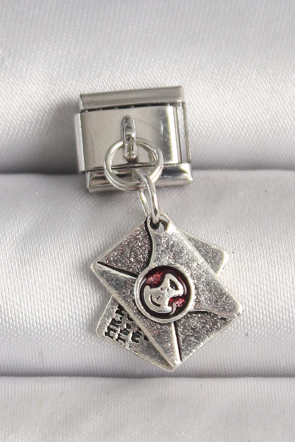 Shekka 316L Çelik Gümüş Renk Mektup Model Nomination Charm