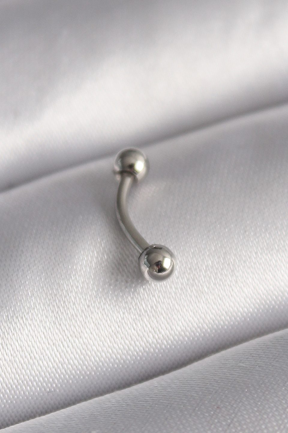 Shekka 316L Çelik Gümüş Renk Topçuk Model Piercing