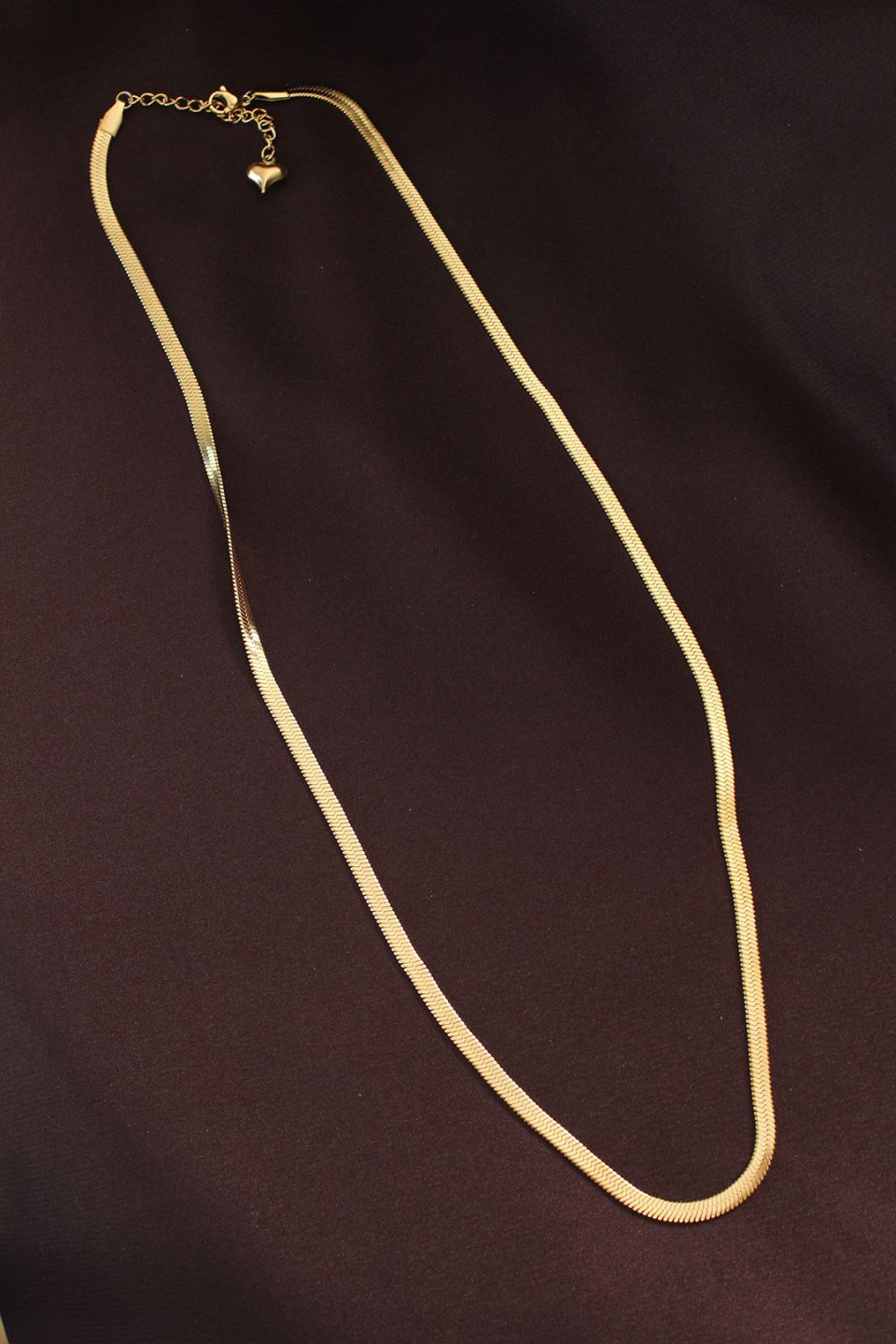 Shekka 316L Çelik Gold Renk 60 cm İtalyan Zincir Kolye — görsel 2
