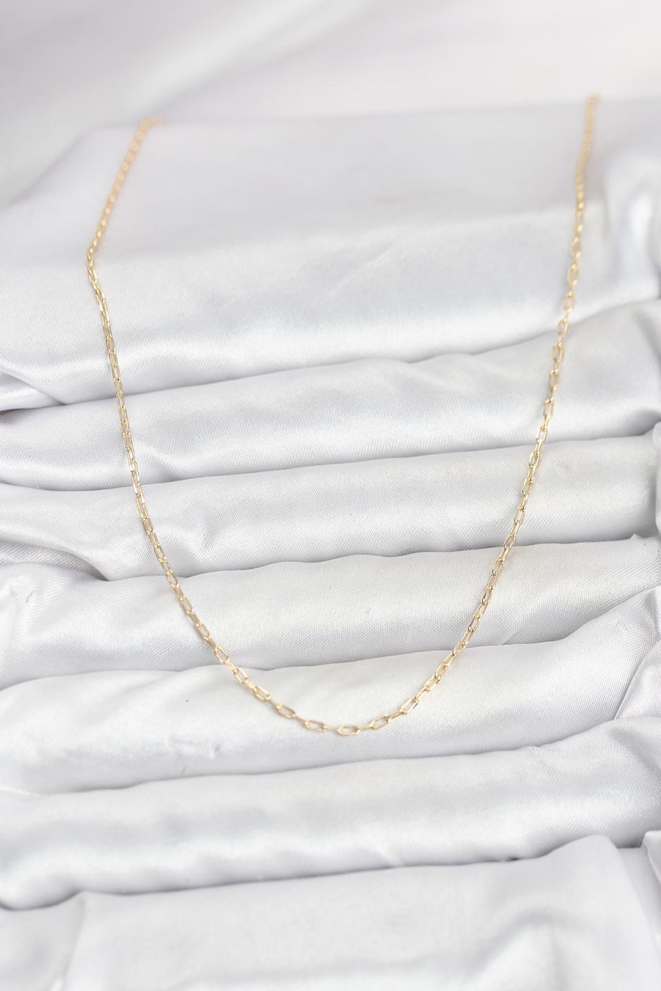 Shekka CM 14K Gold Renk Ataç Zincir Model 60 cm Kadın Kolye — görsel 2