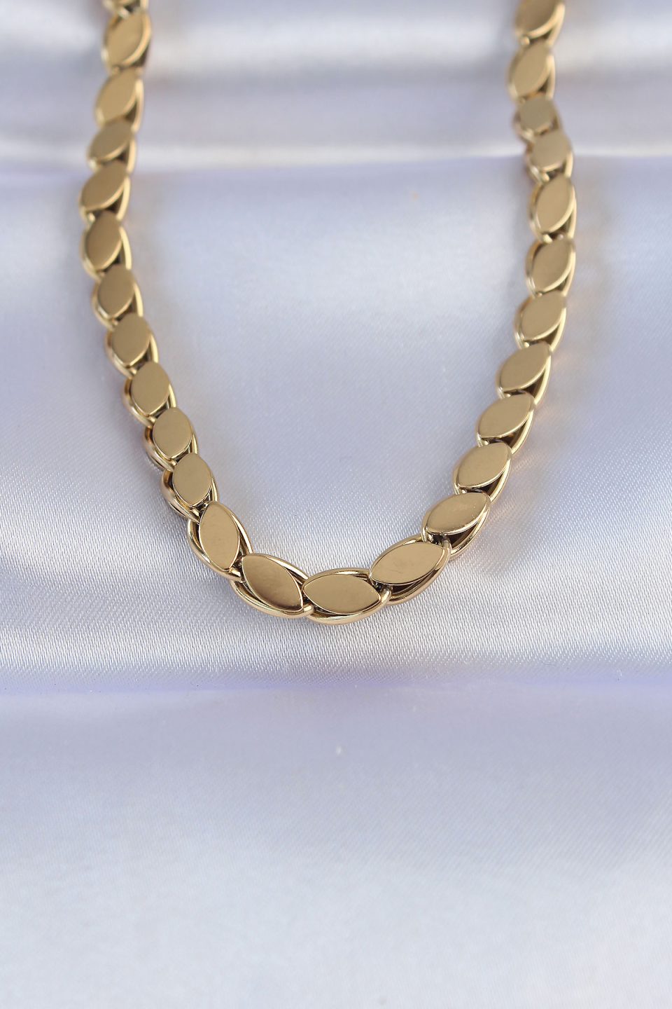 Shekka 316L Çelik Gold Renk Arpa Model Kolye
