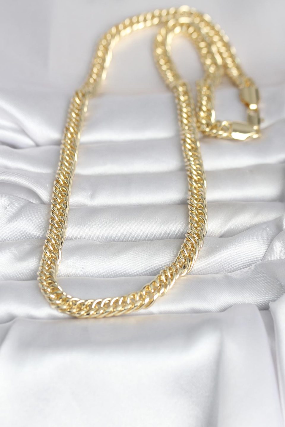 Shekka CM 14K Gold Renk Kalın Zincir Model 60 cm Kadın Kolye — görsel 2