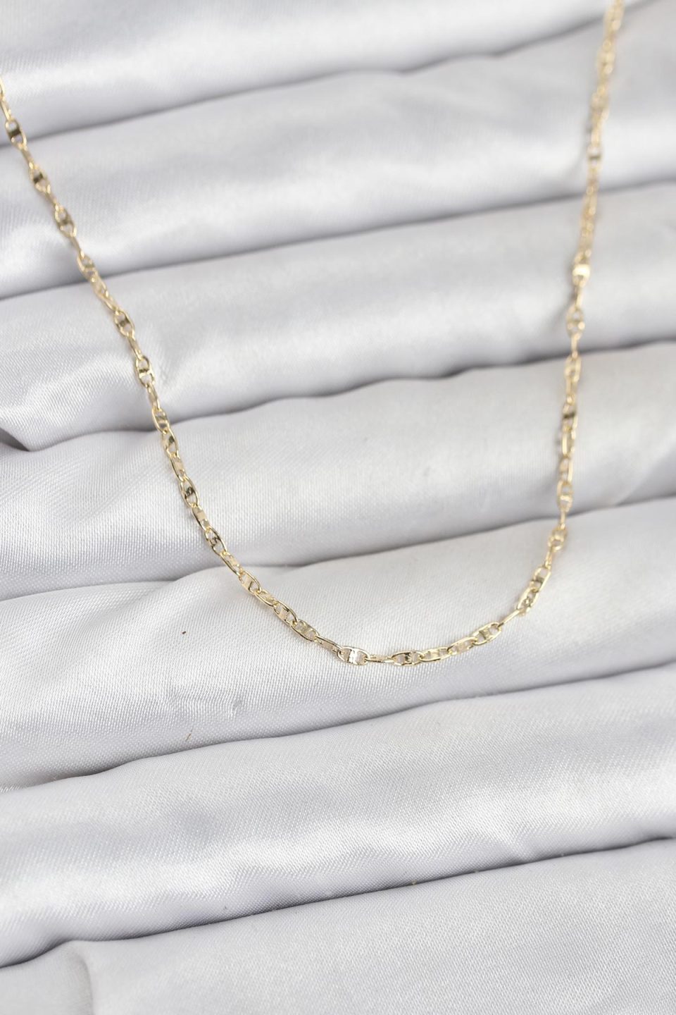 Shekka CM 14K Gold Renk Gemici Zincir Model 60 cm Kadın Kolye