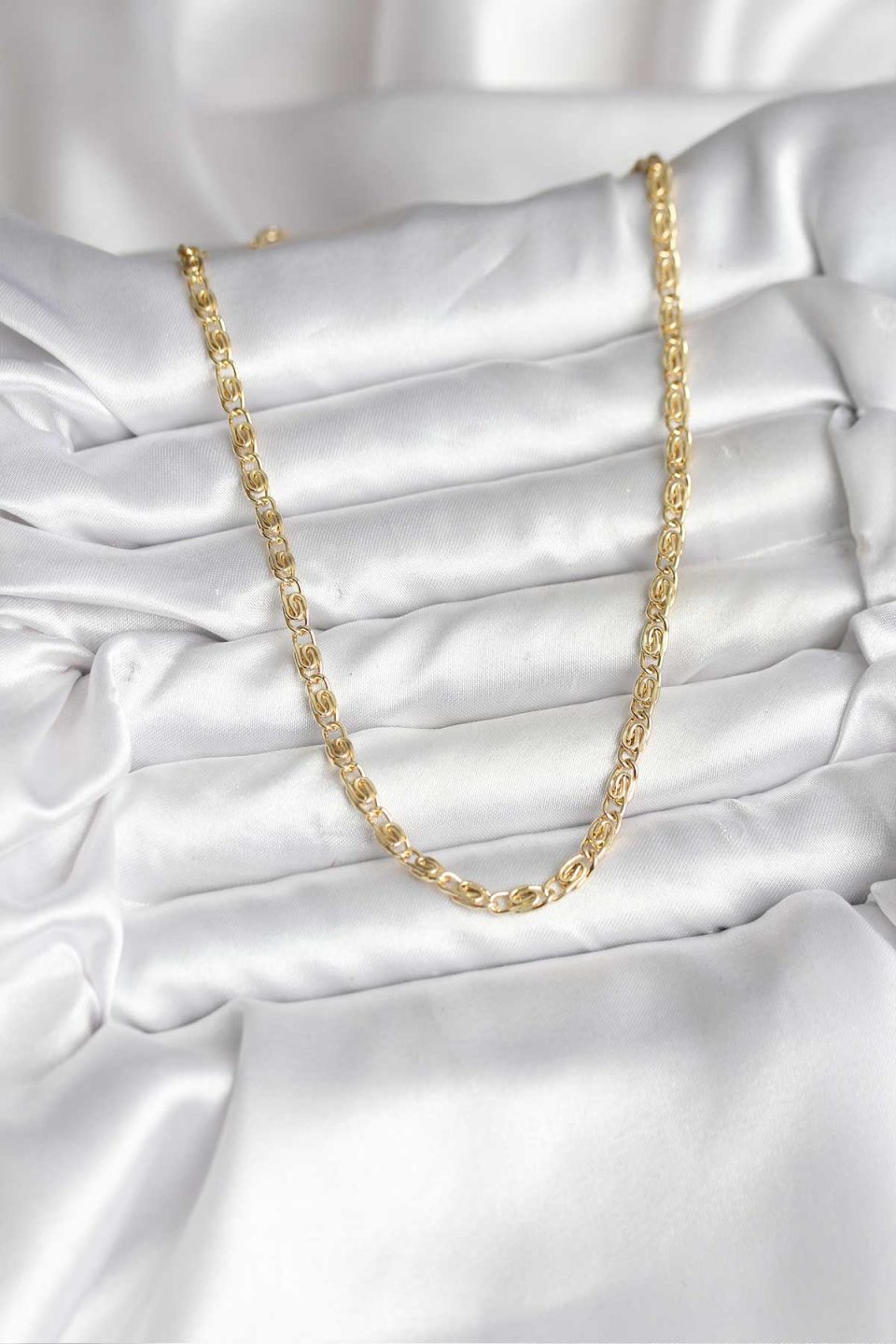 Shekka 14K Gold Renk Kaplama Zincir Model CM Kadın Kolye — görsel 2