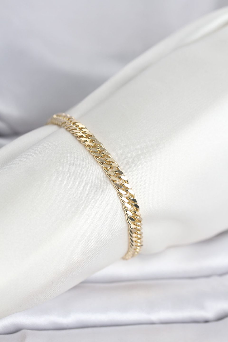 Shekka CM 14K Gold Renk Kalın Zincir Model Kadın Bileklik