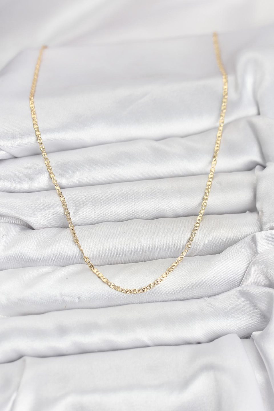 Shekka CM 14K Gold Renk Pirinç Lazer Model 60 cm Kadın Kolye — görsel 2