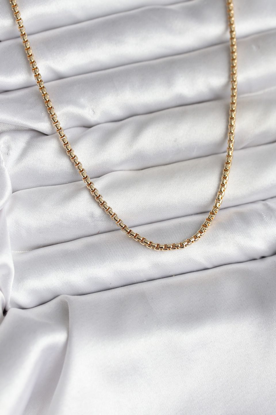 Shekka 14K Gold Renk Kaplama Zincir Model CM Kadın Kolye — görsel 2
