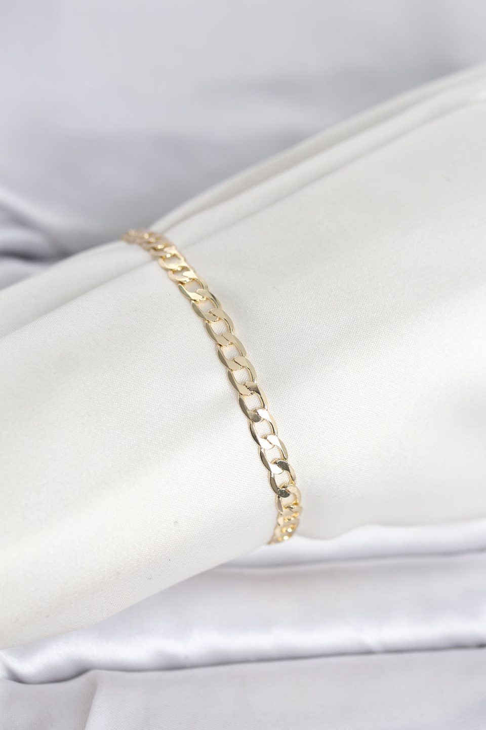 Shekka CM 14K Gold Renk Halka Zincir Model Kadın Bileklik