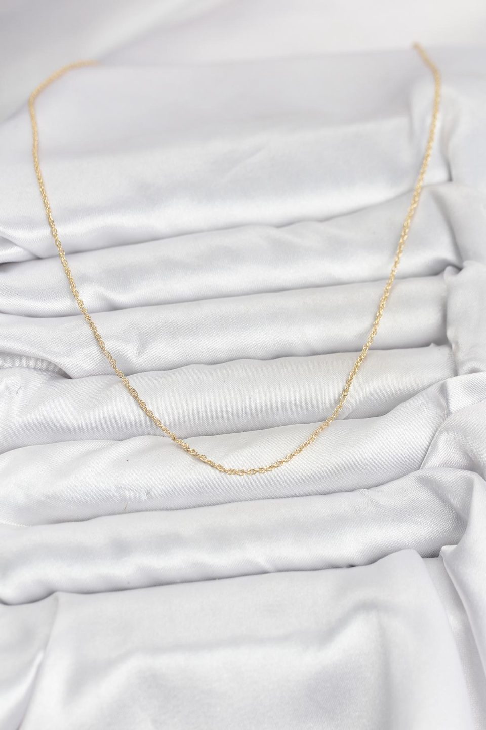 Shekka CM 14K Gold Renk Burgu Model 60 cm Kadın Kolye — görsel 2
