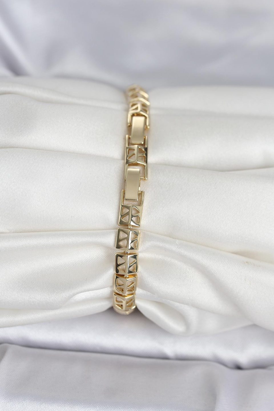 Shekka Xuping Zirkon Taşlı Gold Renk Kadın Bileklik — görsel 2